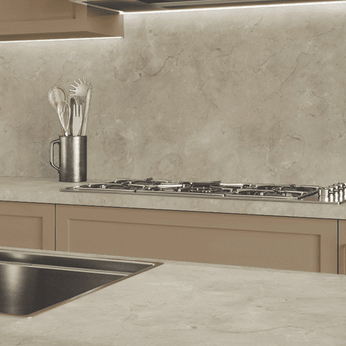 Formica Originals 22mm Square Edge Worktops - Marfil Pomice - Satin NDF PP7673