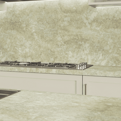 Formica Originals 38mm Postformed Worktops - Crema Mascarello - Etchings 48 PP3422