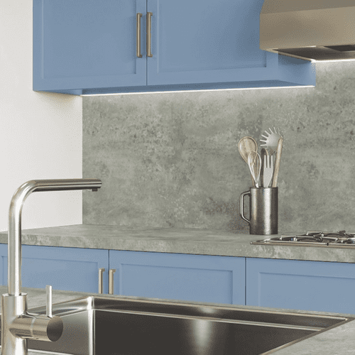 Formica Originals 38mm Postformed Worktops - Grey Chalkstone - Honed Ceramic PP8371