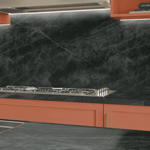 Formica Originals 38mm Postformed Worktops - Jet Sequoia - Ardesia PP3476