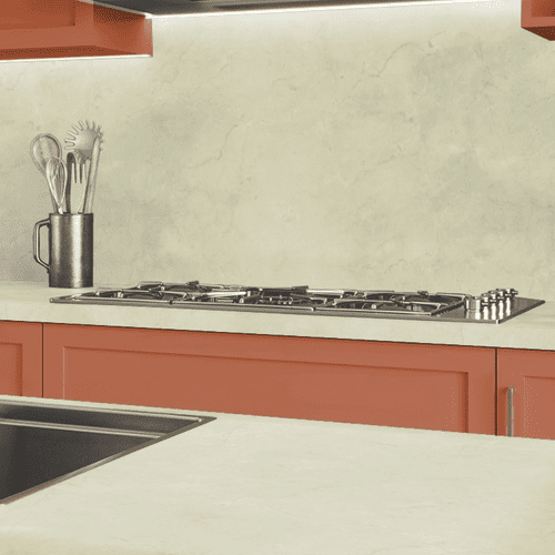 Formica Originals 38mm Postformed Worktops - Marfil Cream - Etchings 48 PP9477