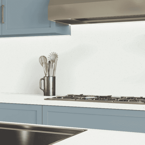 Formica Originals 38mm Postformed Worktops - Platinum White - Platinum Etchings PP7680