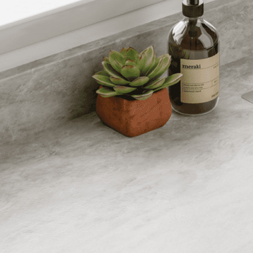 Formica Originals 38mm Postformed Worktops - White Bardiglio - Ardesia PP9306