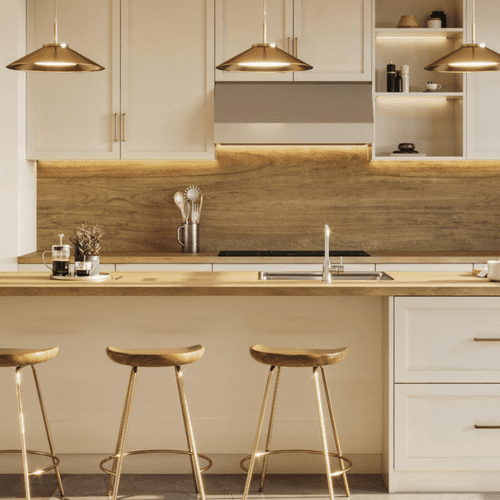 Formica Originals 38mm Square Edged Worktops - Honey Mango - Woodland PP5856