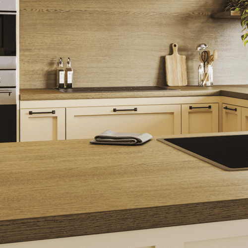 Formica Originals 38mm Square Edged Worktops - Woak - Woodland PP5855