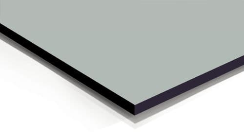 Compct Fundermax Kitchen Fundermax Max Compact Interior 16mm Panels - Pastel Grey - Black Core ...