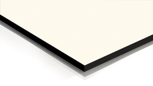 Compct Fundermax Kitchen Fundermax Max Compact Interior 16mm Panels - White - Black Core - 0085 FH