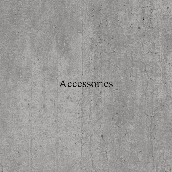 Grey Shuttered Concrete Accessories