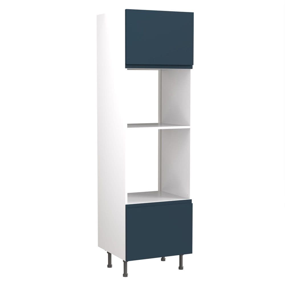Kitchen Kit J-Pull Matt 600 Oven & Microwave Housing Kitchen Cabinets ...