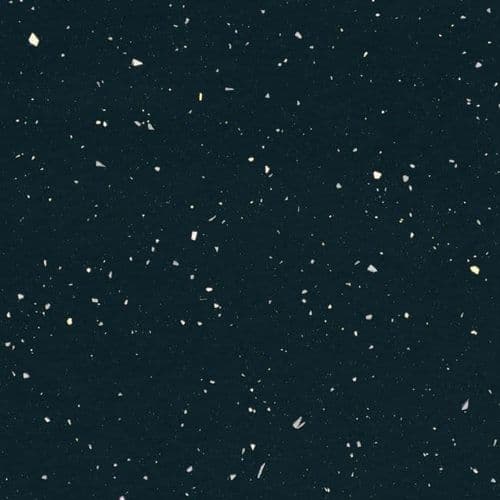 Krono Finesse 38mm Kitchen Laminate Worktops Black Andromeda Glitter Gloss Postformed GG K218