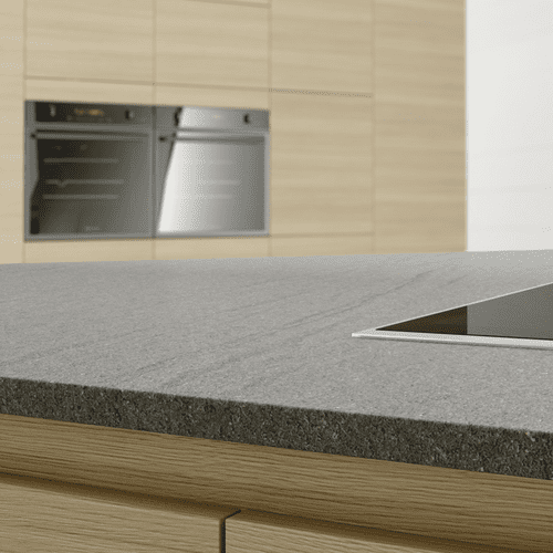 Krono Finesse 38mm Postformed Laminate Worktops - Anthracite Granite - K203 PE