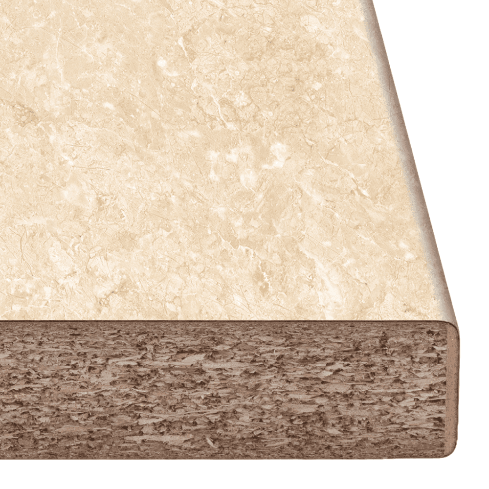 Krono Finesse 38mm Postformed Laminate Worktops - Beige Royal Marble ...
