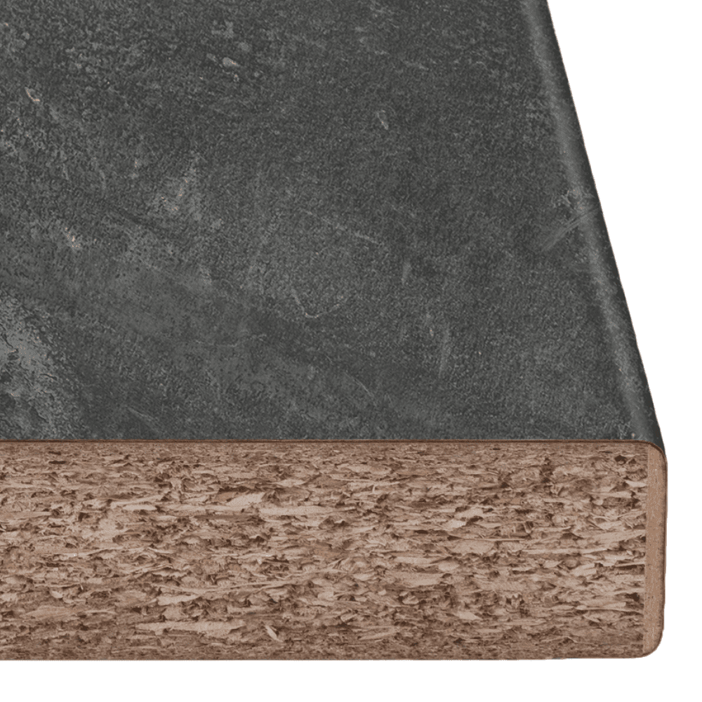 Krono Finesse 38mm Postformed Laminate Worktops - Black Concrete - K205 RS