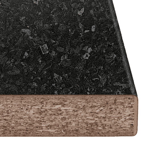 Krono Finesse 38mm Postformed Laminate Worktops - Black Flint - K210 PE