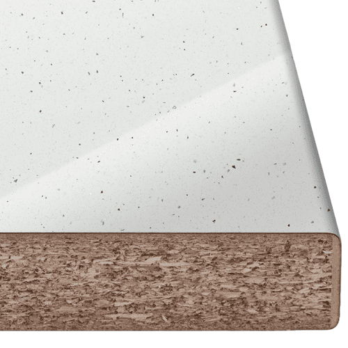Krono Finesse 38mm Postformed Laminate Worktops - White Andromeda - K217 GG (Gloss)