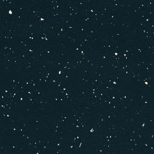 Kronodesign 38mm Postformed Laminate Worktops - Black Andromeda - K218 GG (Gloss)