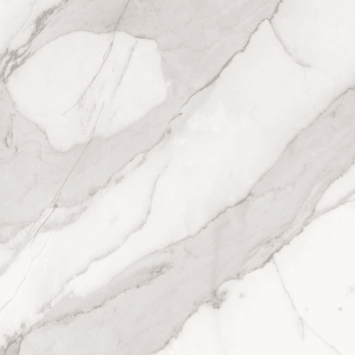 Kronospan 12mm Compact Kitchen Laminate Worktops - Calacatta Olympus SU K551 - White Core