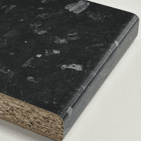 Kronospan 3m Postformed Laminate Worktops - Black Flint 38mm K210 PE