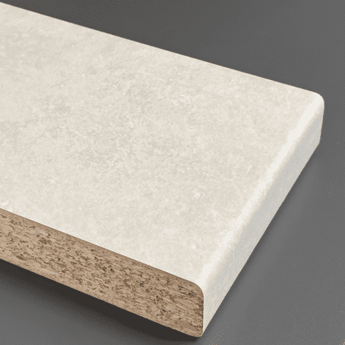 Kronospan 3m Postformed Laminate Worktops - Crema Limestone 38mm K209 RS