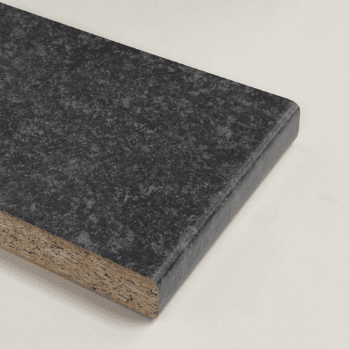 Kronospan 3m Postformed Laminate Worktops - Jet 28mm 5518 BS