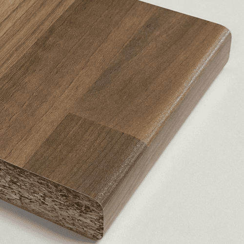 Kronospan 3m Postformed Laminate Worktops - Porterhouse Walnut 38mm K206 PE
