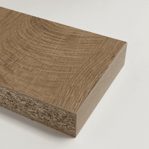 Kronospan 3m Square Edge Laminate Worktops - Oak Endgrain Classic 38mm 5414 AW