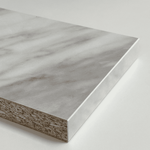 Kronospan 3m Square Edge Laminate Worktops - Venato Gloss 38mm K023 SQ