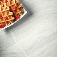 Lamura Laminate Kitchen Worktops White Veined Marble 40mm (Sync)