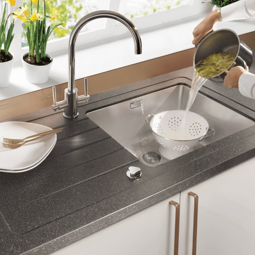 Maia 28mm Solid Surface Worktops - Galaxy