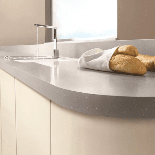 Maia 42mm Solid Surface Worktops - Brazilian Greige