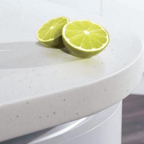 Maia 42mm Solid Surface Worktops - Calcite