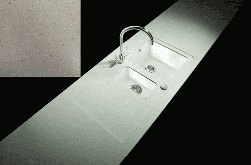 Maia Acrylic Sink Module - Fossil