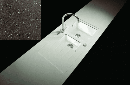 Maia Acrylic Sink Module - Mocha