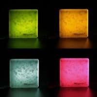 Meganite 12mm Acrylic Solid Surfaces - White Crystal Boulder - 812A - Translucent