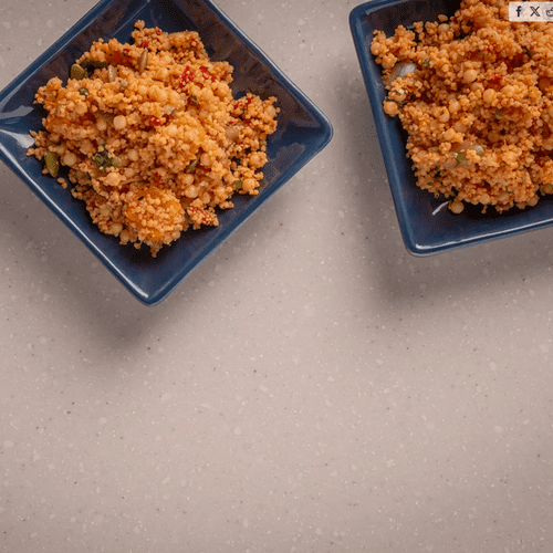 Metis 15mm Slimline Solid Surfaces - Brown Fleck