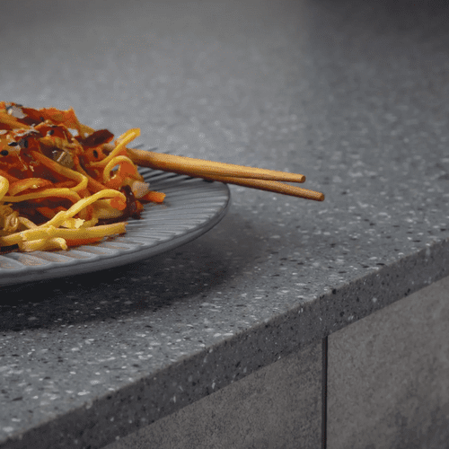 Metis 15mm Slimline Solid Surfaces - Dark Grey