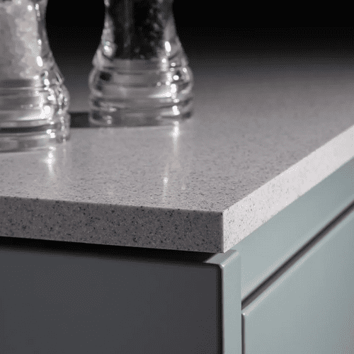 Metis 15mm Slimline Solid Surfaces - Light Grey