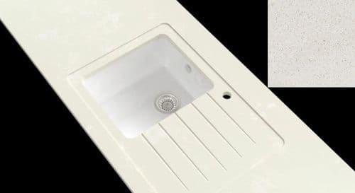 Minerva Acrylic Sink Module - Grey Crystal