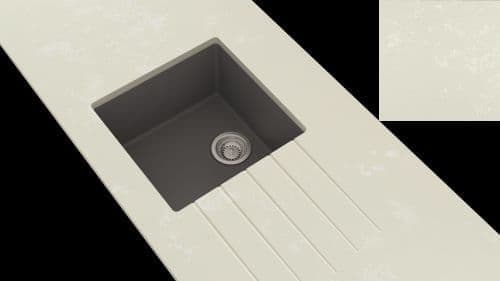 Minerva Chalk Venato Undermounted Granite Sink Modules