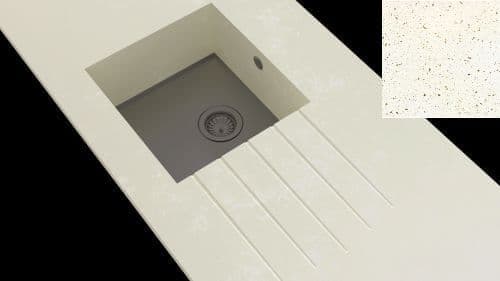 Minerva Copper Fleck Integrated Coloured Stainless Steel Sink Modules