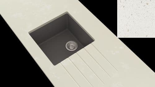 Minerva Ice Crystal Undermounted Granite Sink Modules