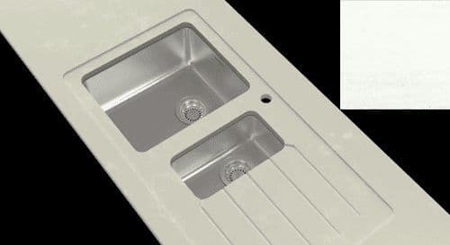 Minerva Stainless Steel Sink Module R25 - Marble Wash