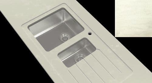 Minerva Stainless Steel Sink Module R25 - Silver Haze