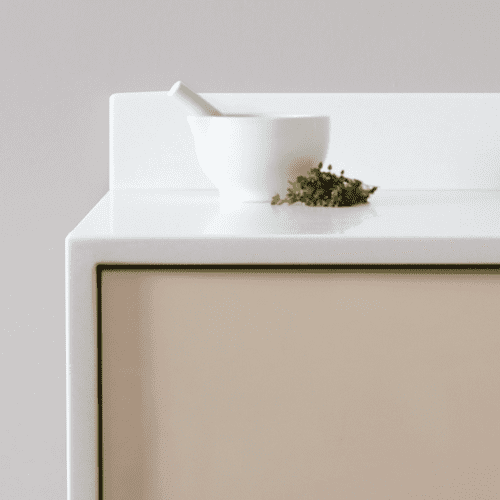 Mirostone Pure White Solid Surface Worktops 20mm WSU