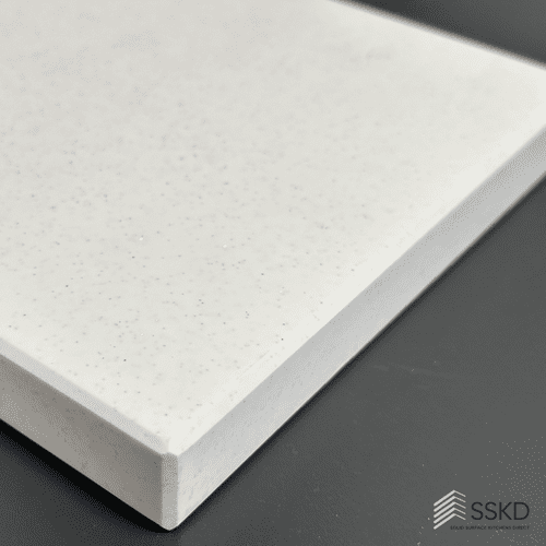 Mirostone Snow Quartz Solid Surface Worktops 20mm WSU
