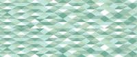 Nuance Acrylic Shower Bathroom Wall Panels - Aqua Kaleidoscope - Acrylic Gloss