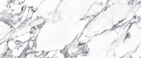 Nuance Acrylic Shower Bathroom Wall Panels - Cararra Marble Slab - Acrylic Gloss