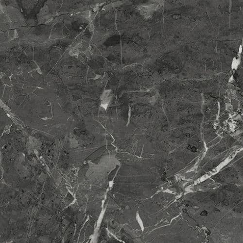 Omega Marquina Marble 38mm Square Edge Laminate Worktop - Roche