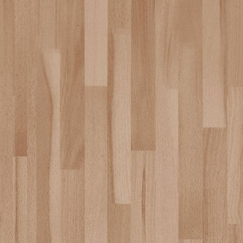 Options 38mm Postformed Worktops - Plus Clear Beech Block - Matt