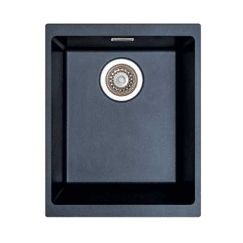 River Range - Cherwell - Blue Undermount/Inset Single Bowl Granite Sink 370 x 460mm